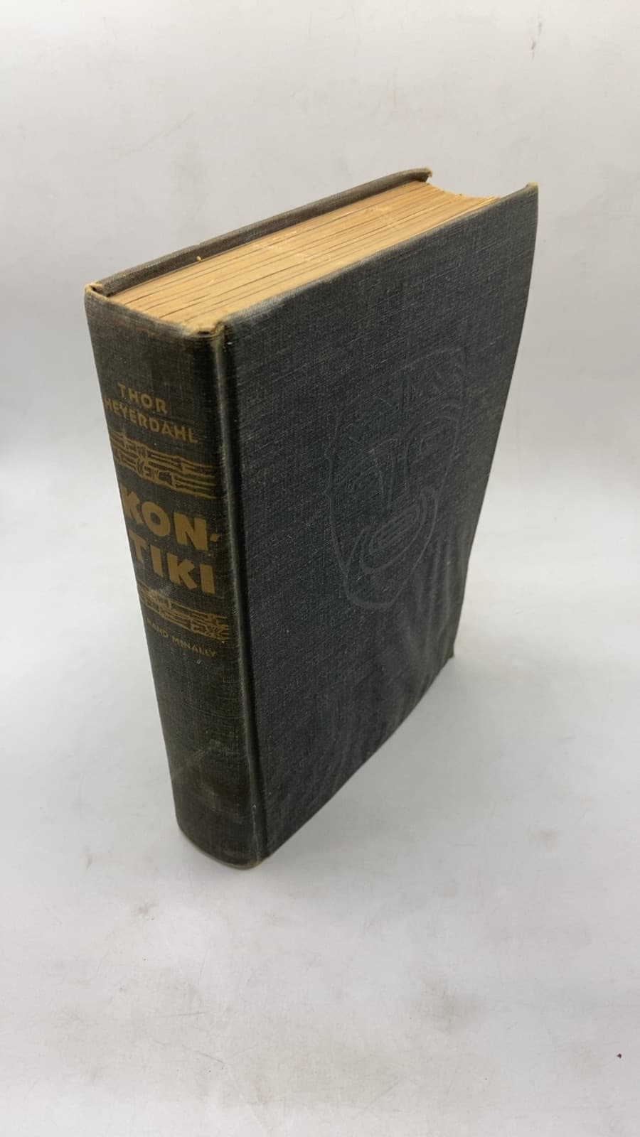 KON-Tiki: Across THE Pacific BY Raft by Thor Heyerdahl - front cover