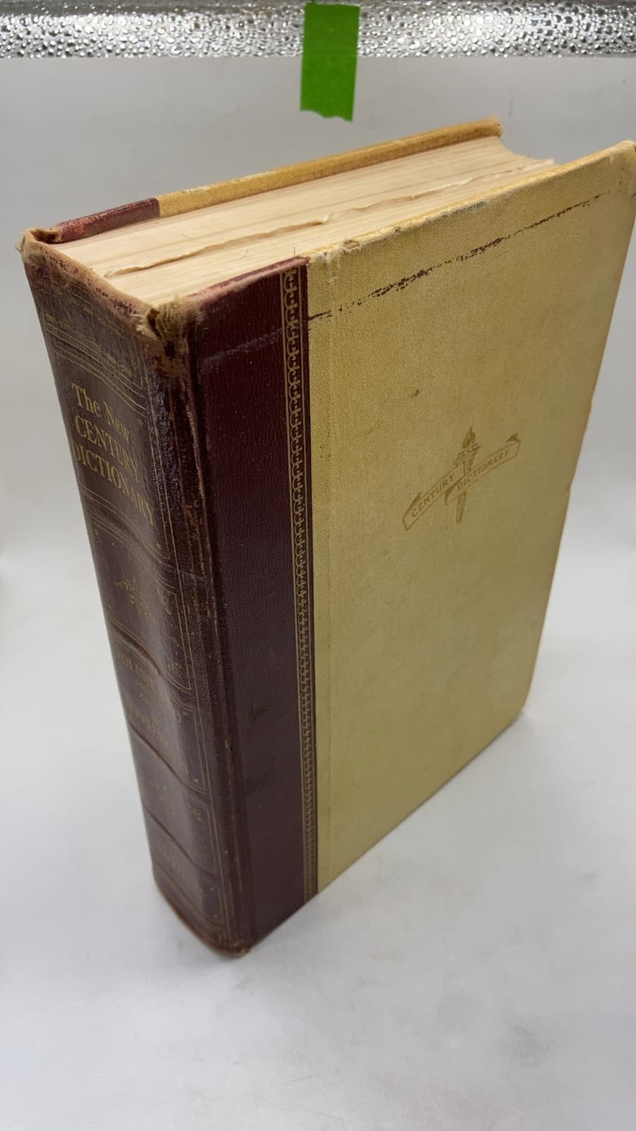 The New Century Dictionary of the English Language Vol. 2 by H. G. Emery and K. G. Brewster - front cover