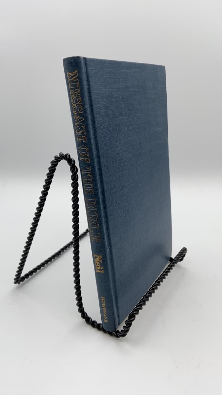 THE Message OF THE Bible by Neil - front cover
