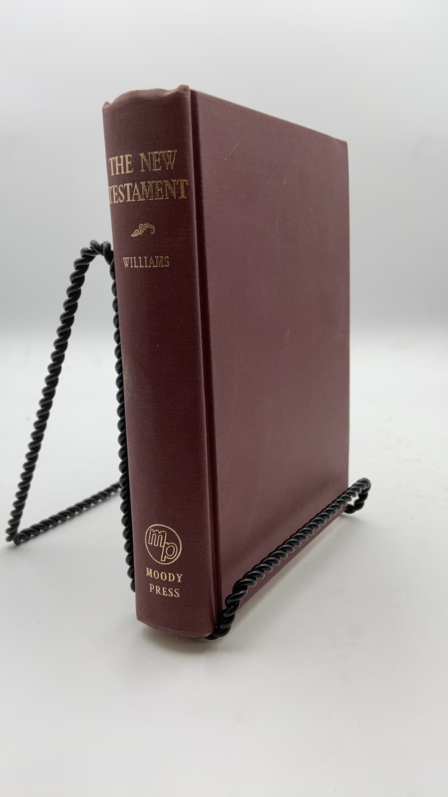 The New Testament: A Private Translation in the Language of the People by Charles B. Williams - front cover