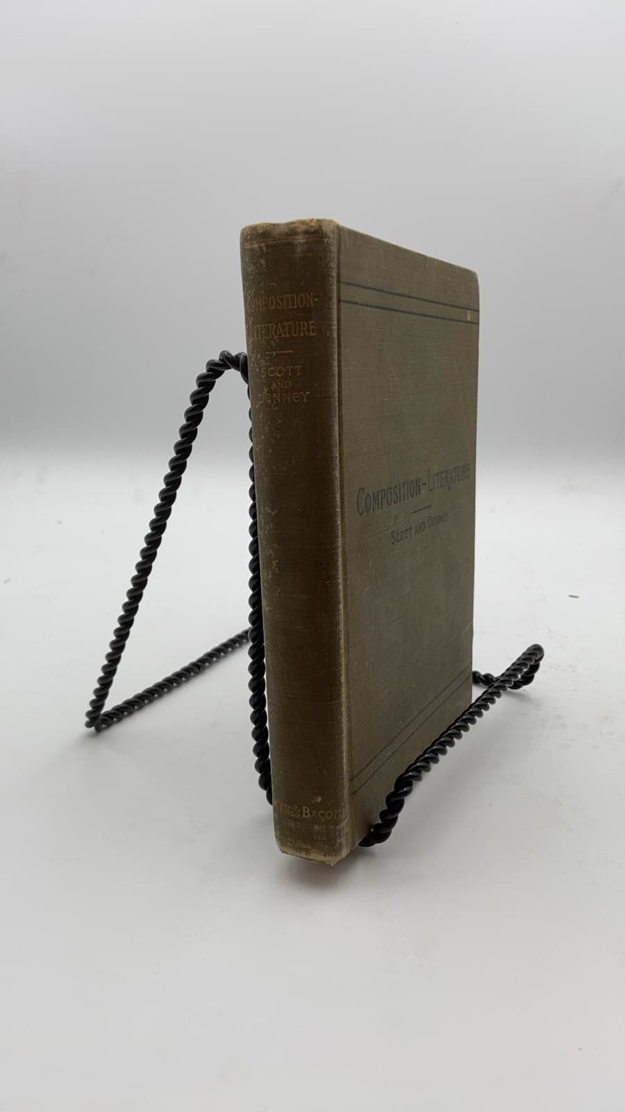 Composition-Literature by Fred Newton Scott and Joseph Villiers Denney - front cover