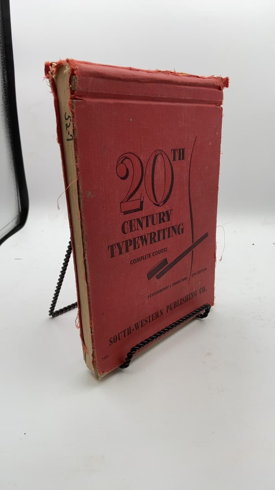 20th Century Typewriting by D. D. Lessenberry and T. James Crawford - front cover