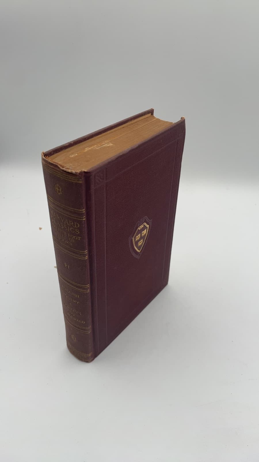 Vol. 41 English Poetry: From Collins to Fitzgerald - front cover