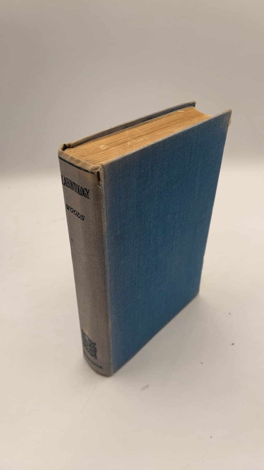 Palæontology Invertebrate by Henry Woods, M.a., F.r.s. - front cover