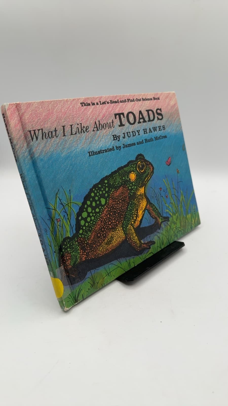 What I Like About Toads by Judy Hawes - front cover