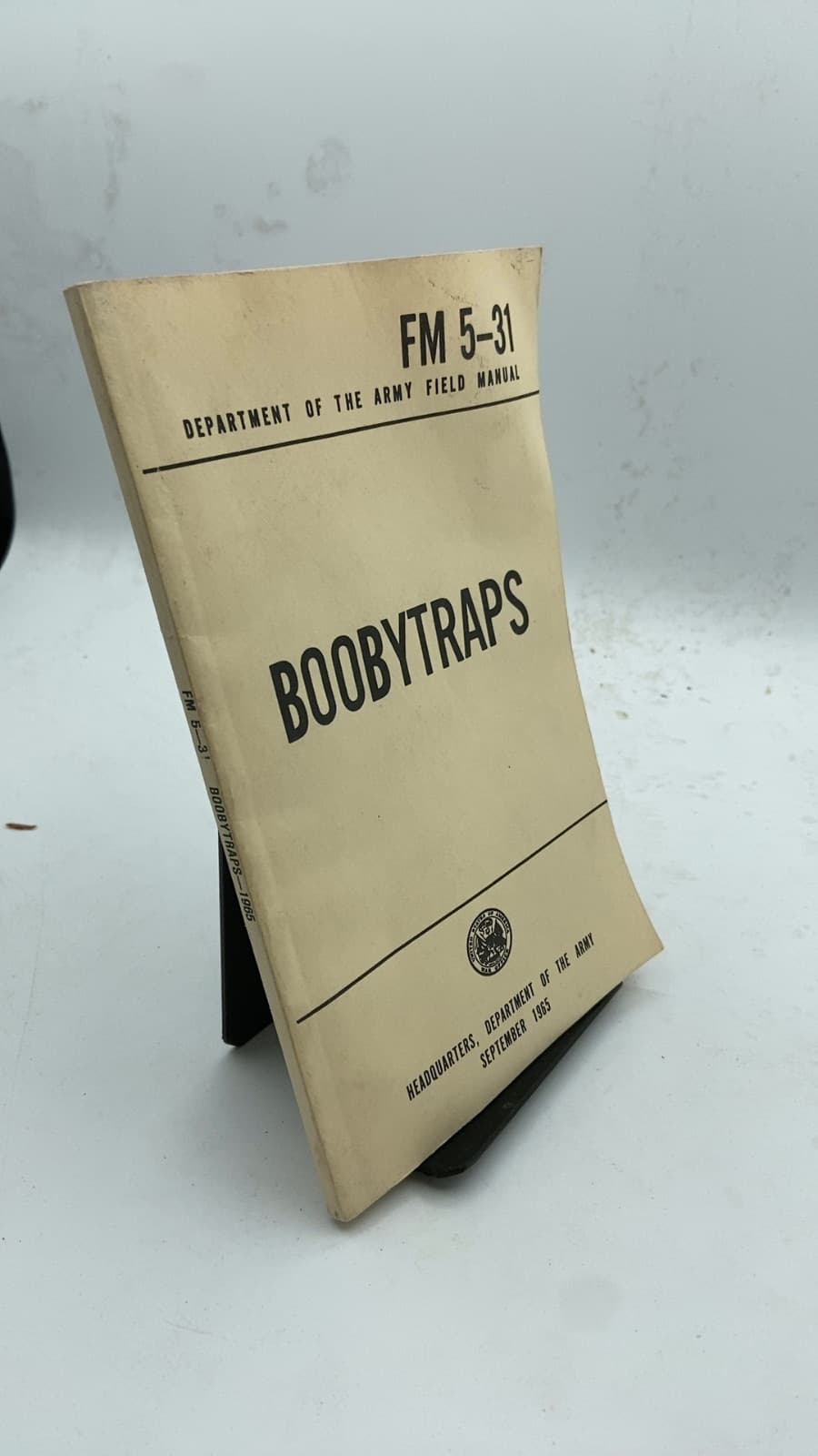 Boobytraps - front cover