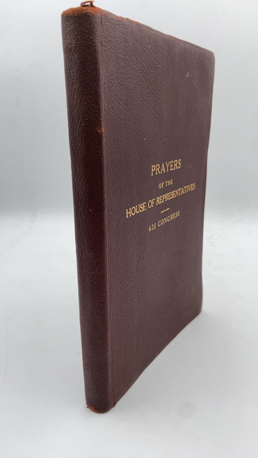 Prayers of the House of Representatives 62d Congress & Stamp Book by Rev. Henry N. Couden, D.D. - front cover