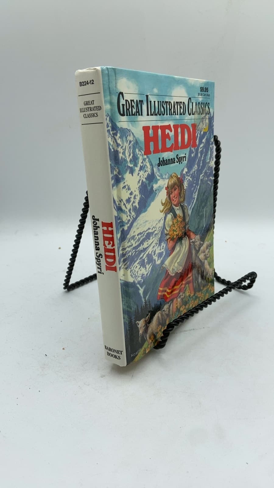 Heidi by Johanna Spyri - front cover