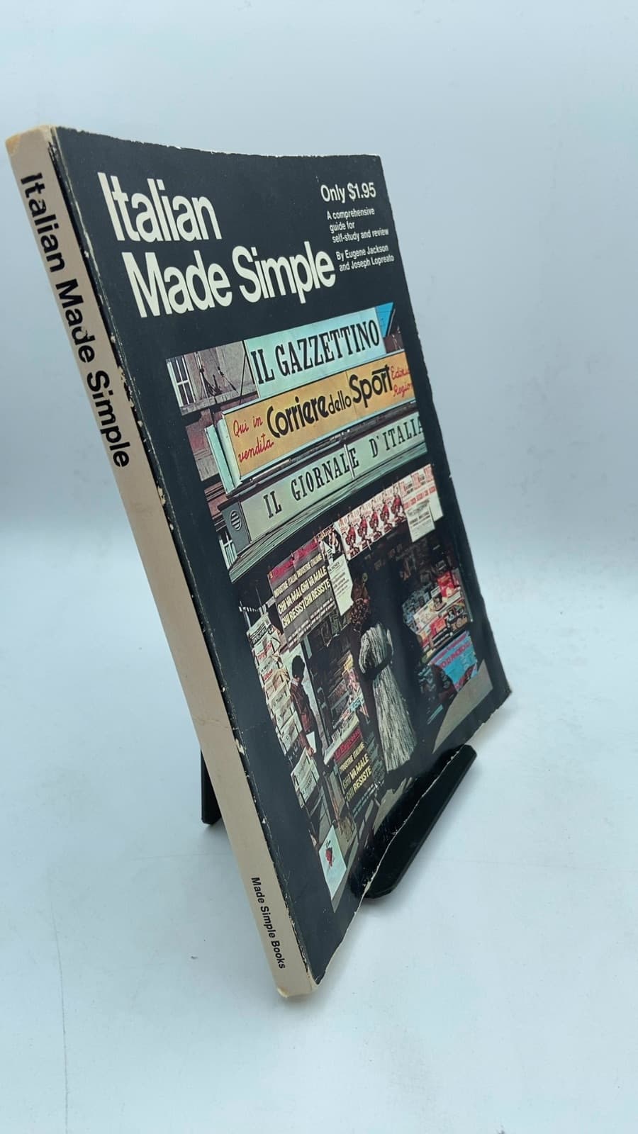 Italian Made Simple by Eugene Jackson, A.B. and Joseph Lopreato, Ph.D. - front cover