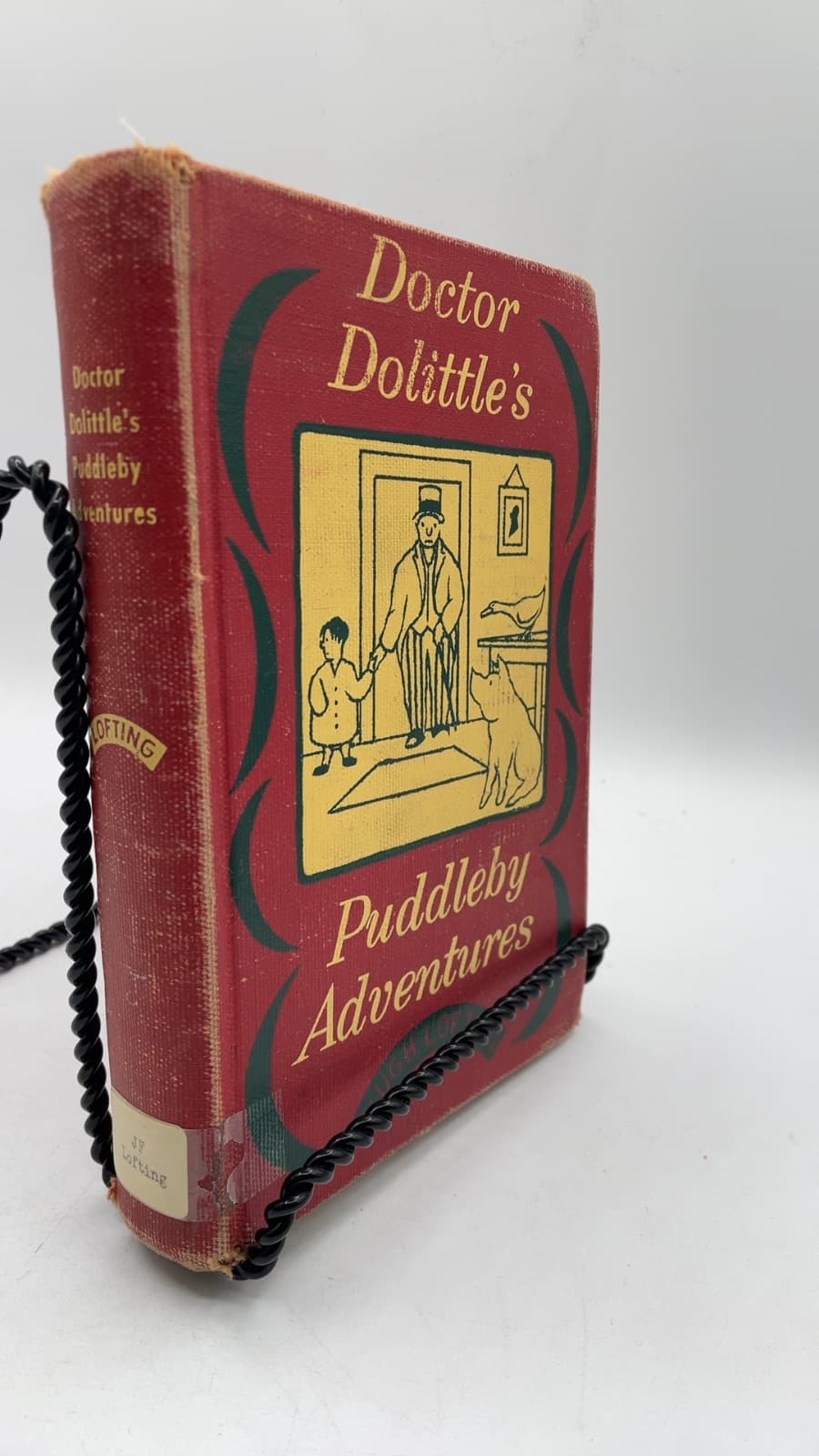 Doctor Dolittle's Puddleby Adventures by Hugh Lofting - front cover