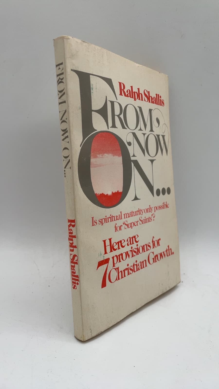 From Now On... by Ralph Shallis - front cover