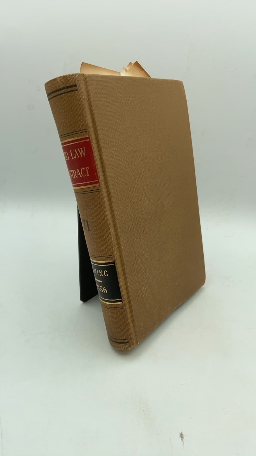 THE Ohio LAW Abstract Volume 71 by Sheldon R. Laning, Editor - front cover