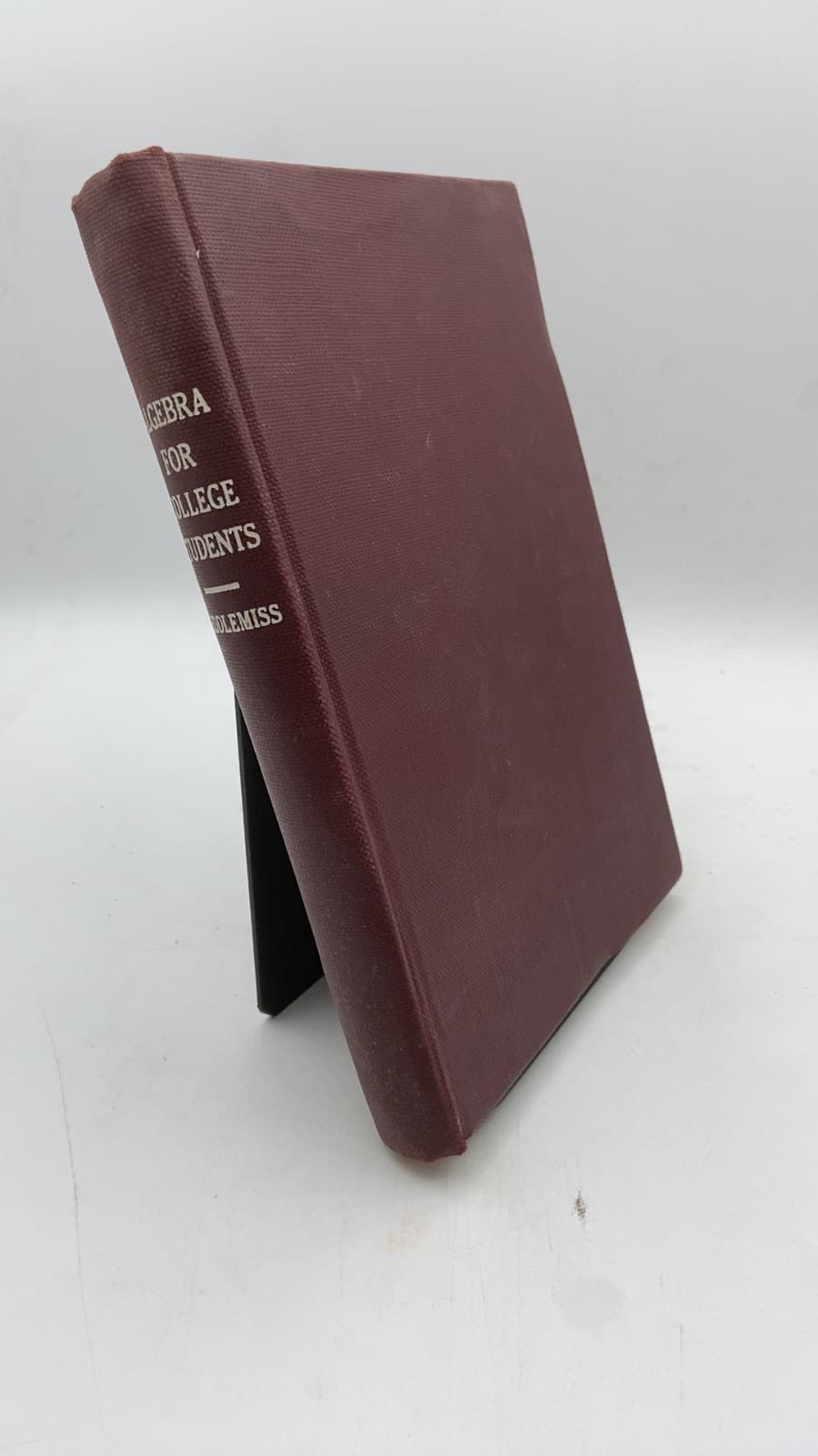 Algebra for College Students by Ross R. Middlemiss - front cover