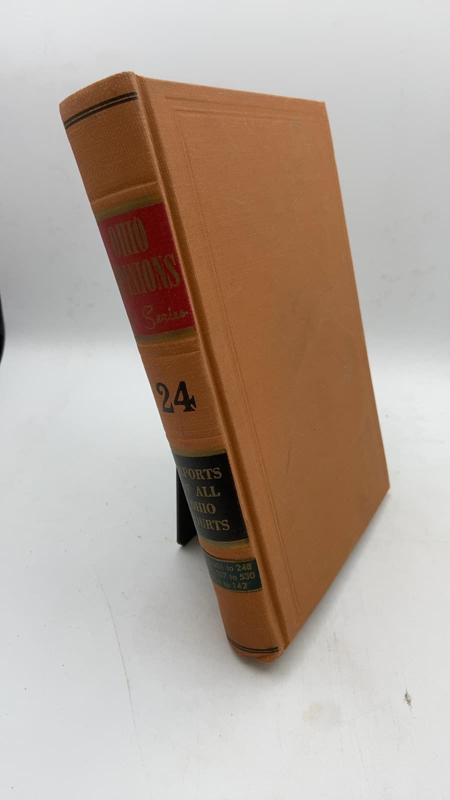 Ohio Opinions Second Series Vol.24 - front cover