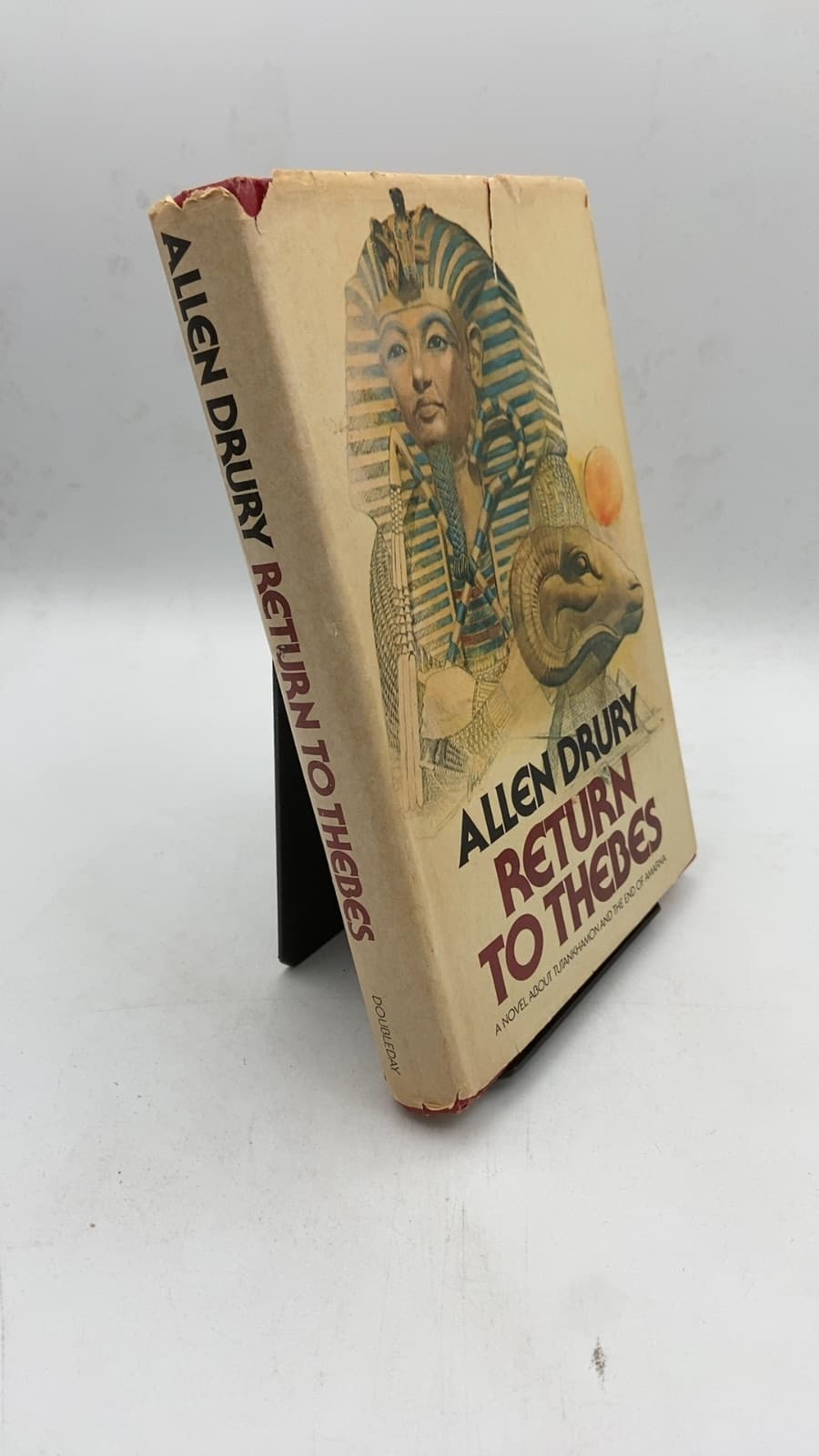 Return TO Thebes by Allen Drury - front cover