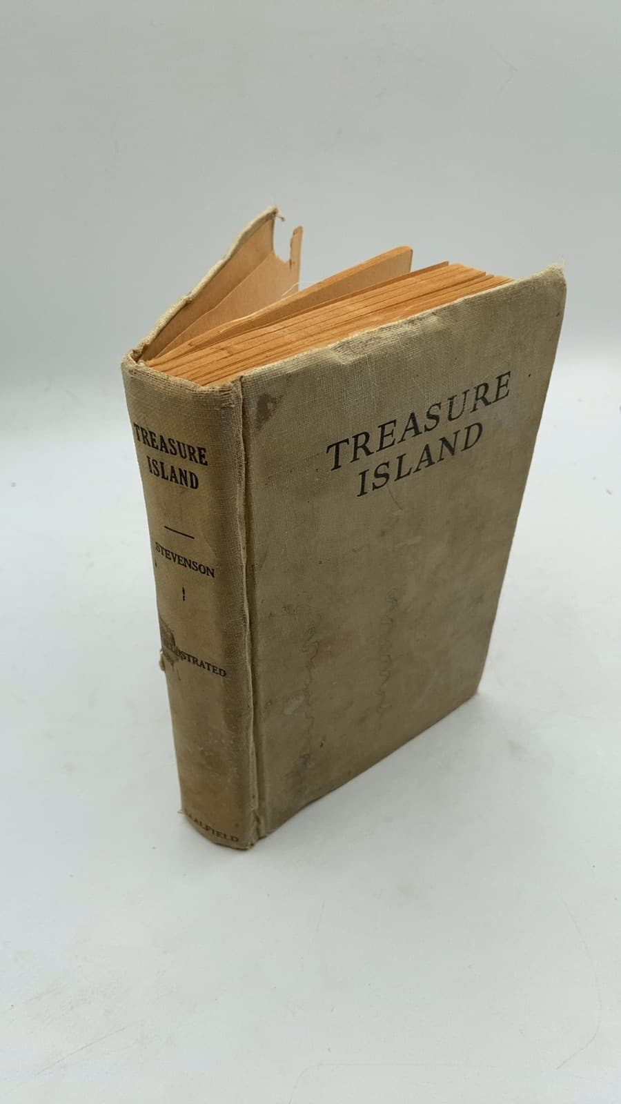 Treasure Island by Robert Louis Stevenson - front cover