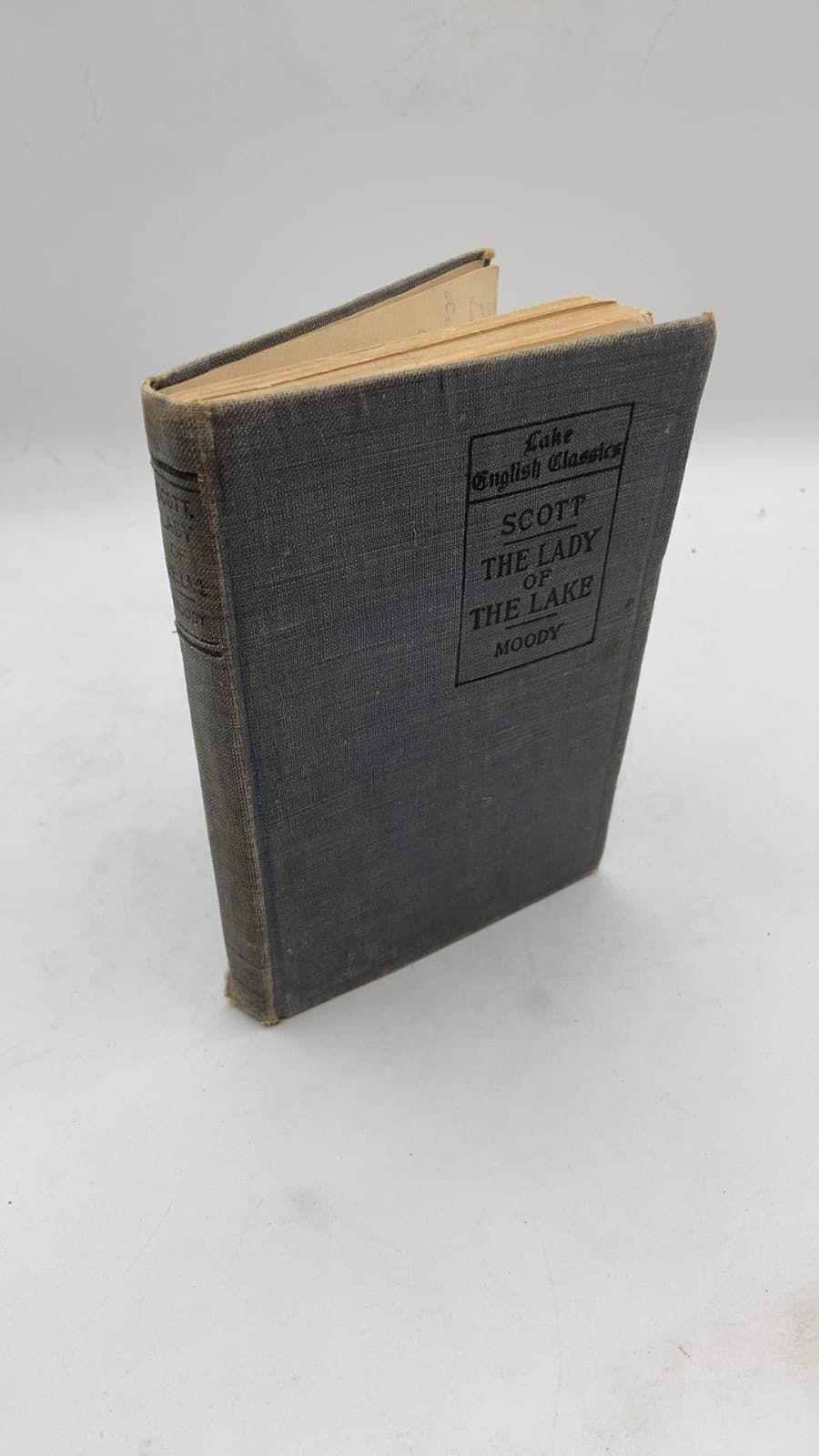 The Lady of the Lake by Sir Walter Scott - front cover