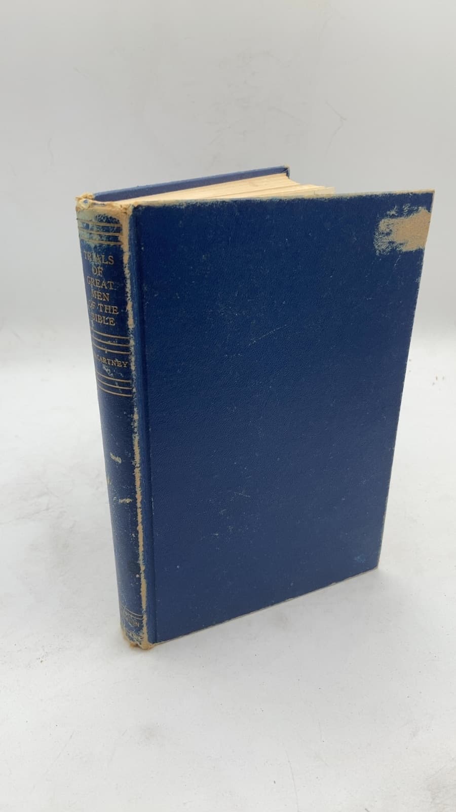 Trials OF Great MEN OF THE Bible by Clarence Edward Macartney - front cover