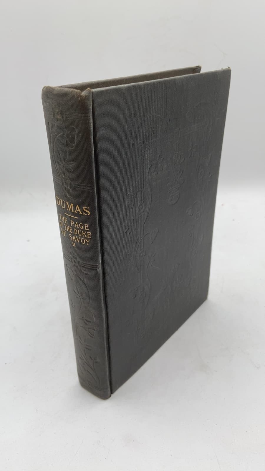 The Page of the Duke of Savoy by Alexandre Dumas - front cover