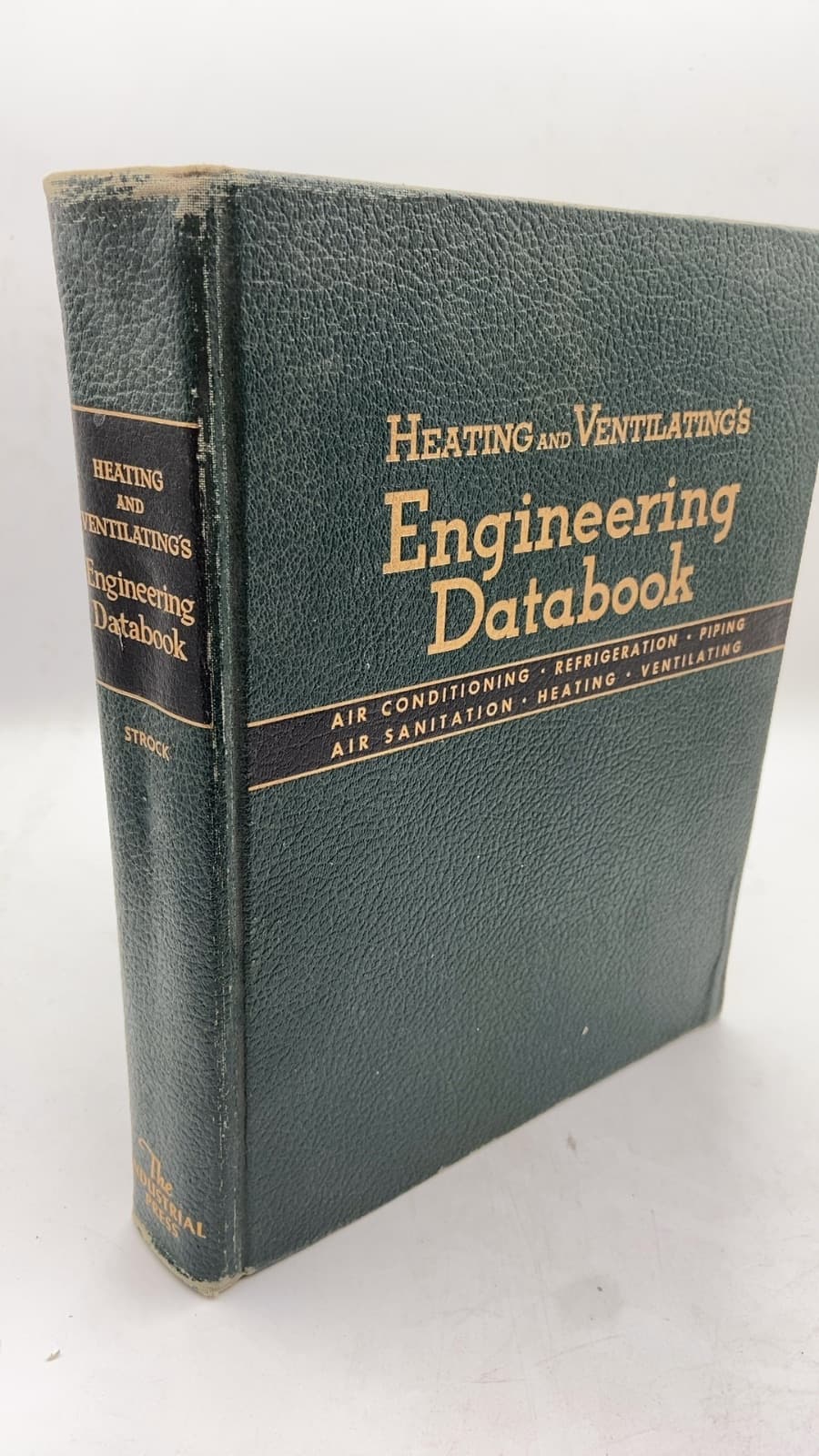Heating and Ventilating's Engineering Databook by Clifford Strock - front cover