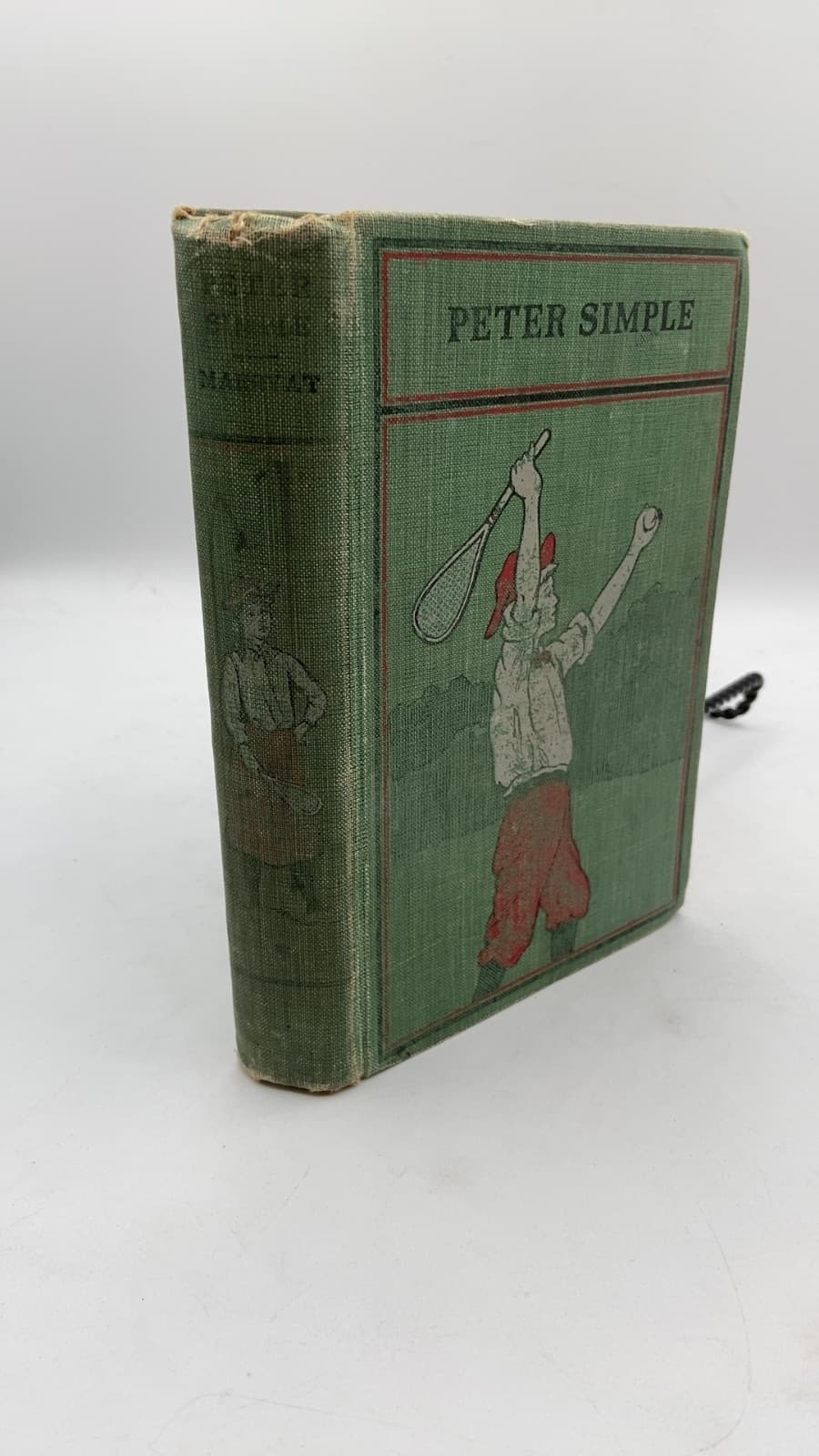 Peter Simple by Captain Marryat - front cover
