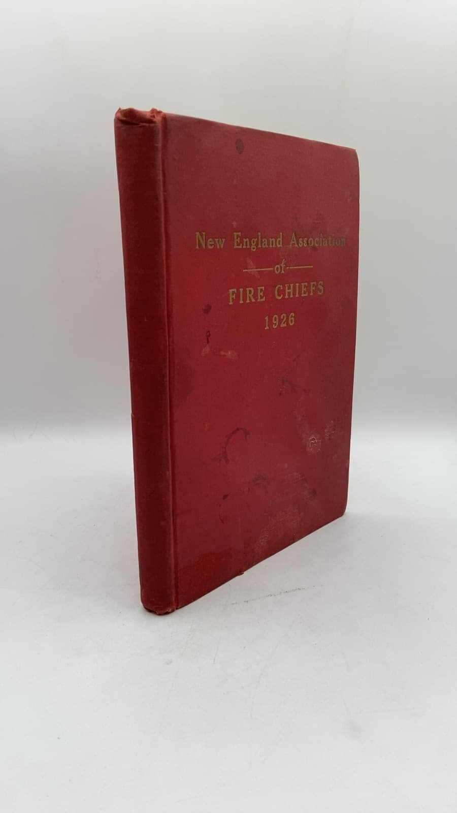 Fourth Annual Convention of the New England Association of Fire Chiefs - front cover