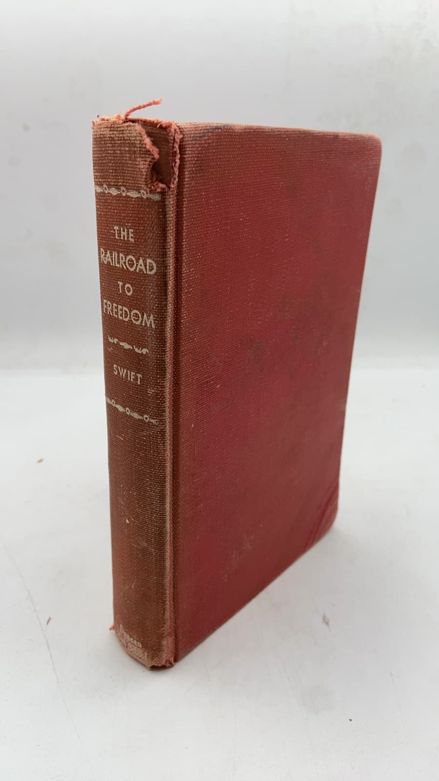 The Railroad to Freedom: A Story of the Civil War by Hildegarde Hoyt Swift - front cover