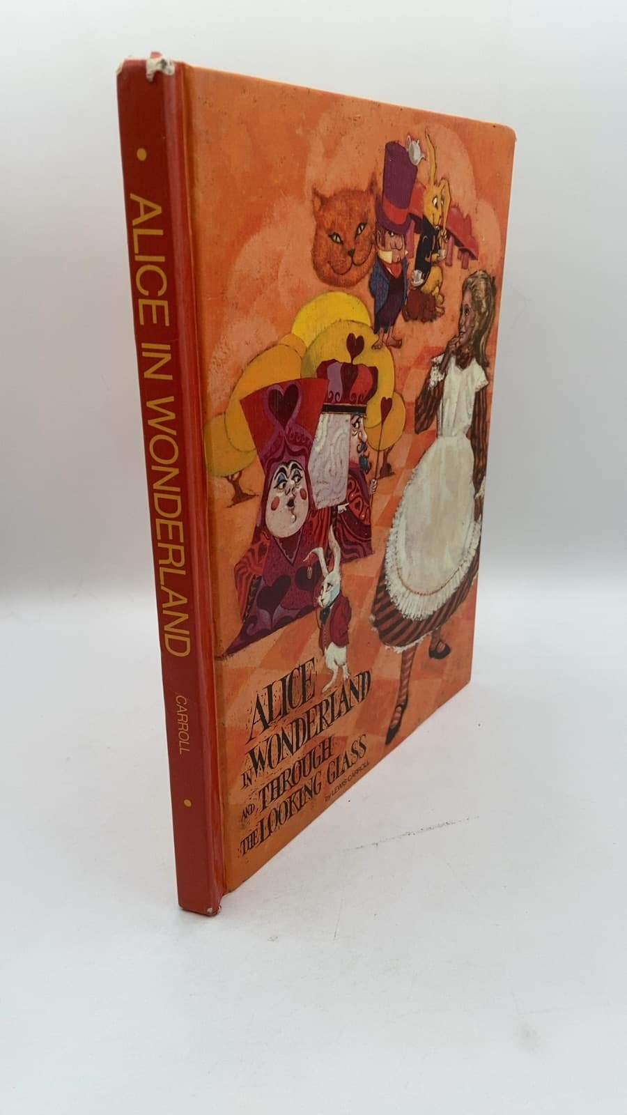 Alice in Wonderland and Through the Looking Glass by Lewis Carroll - front cover