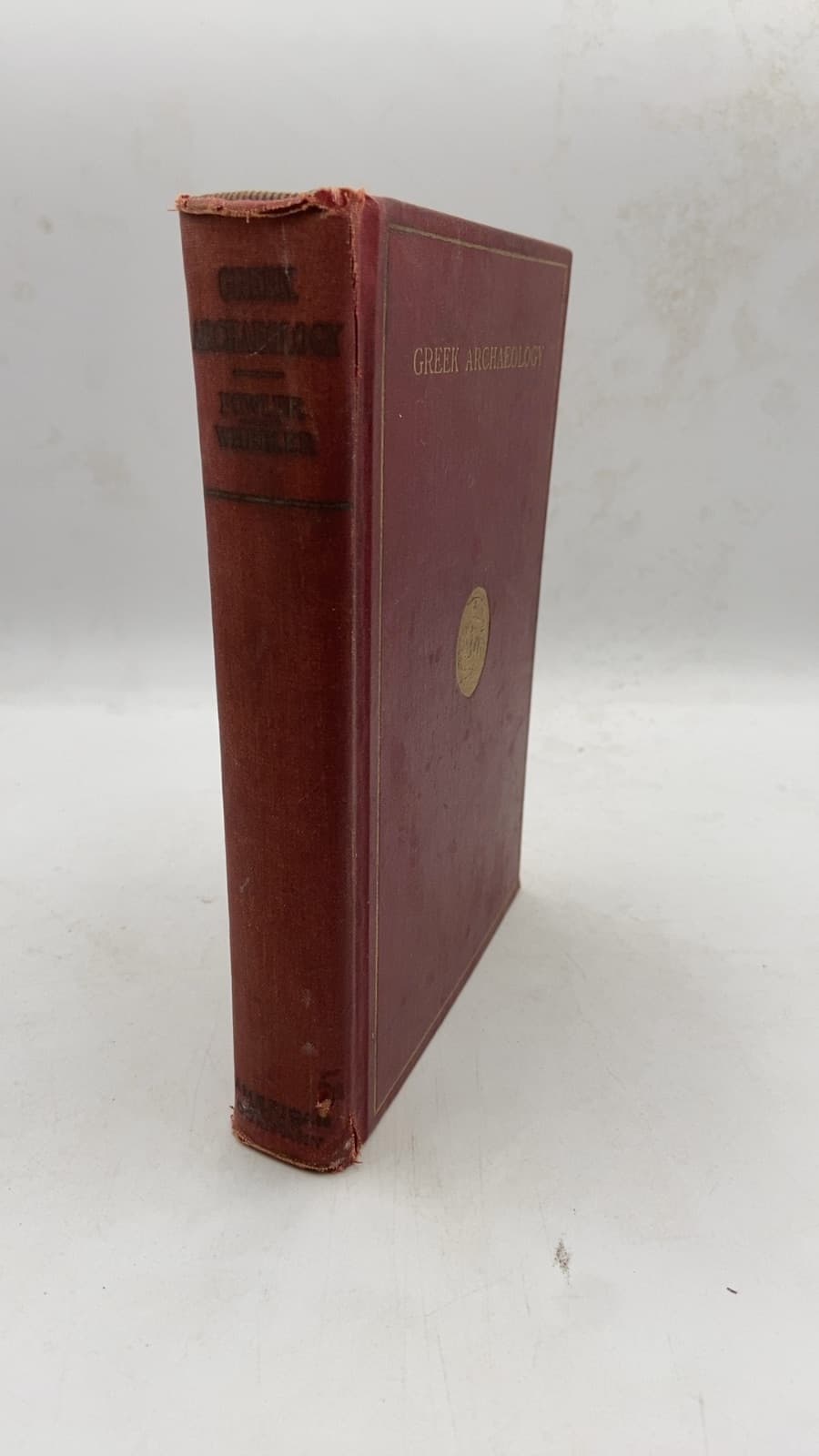 A Handbook of Greek Archaeology by Harold North Fowler and James Rignall Wheeler - front cover