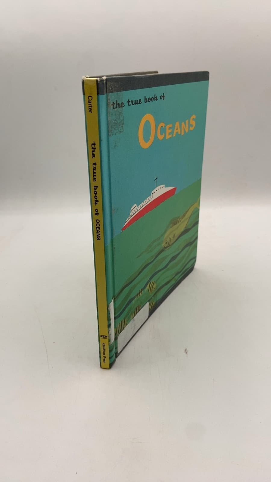 the true book of OCEANS by Katharine Carter - front cover