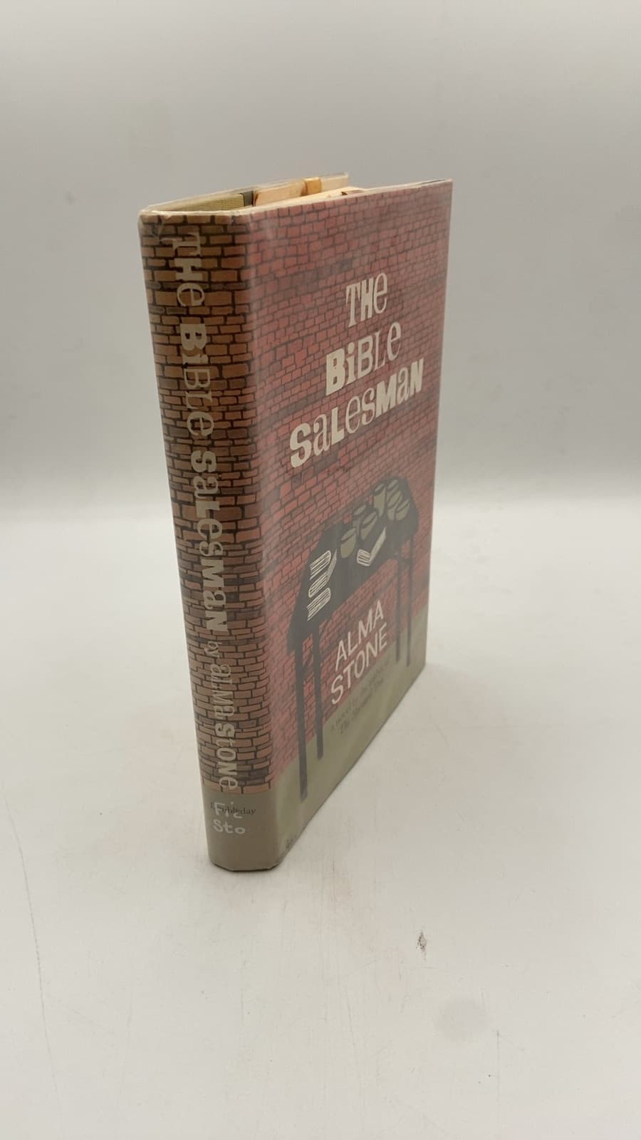 The Bible Salesman by Alma Stone - front cover