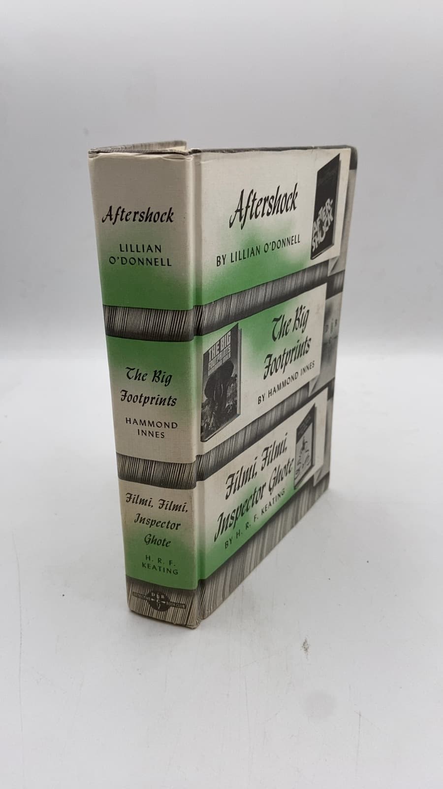 Aftershock / The Big Footprints / Filmi, Filmi, Inspector Ghote by Lillian O'Donnell - front cover