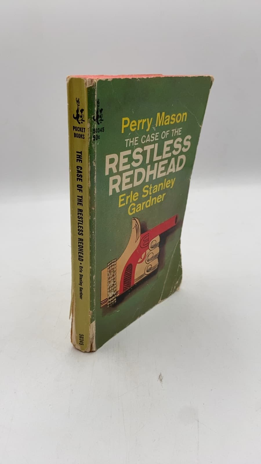 The Case of the Restless Redhead by Erle Stanley Gardner - front cover
