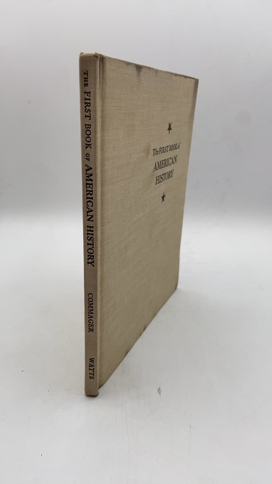 The First Book of American History by Henry Steele Commager - front cover