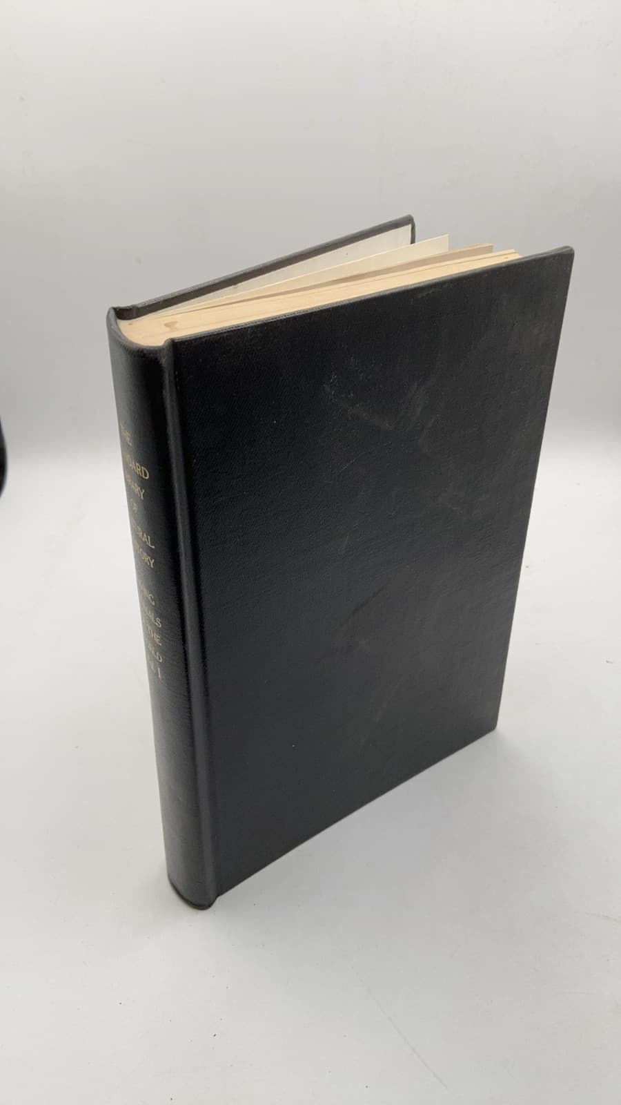The Standard Library of Natural History - front cover
