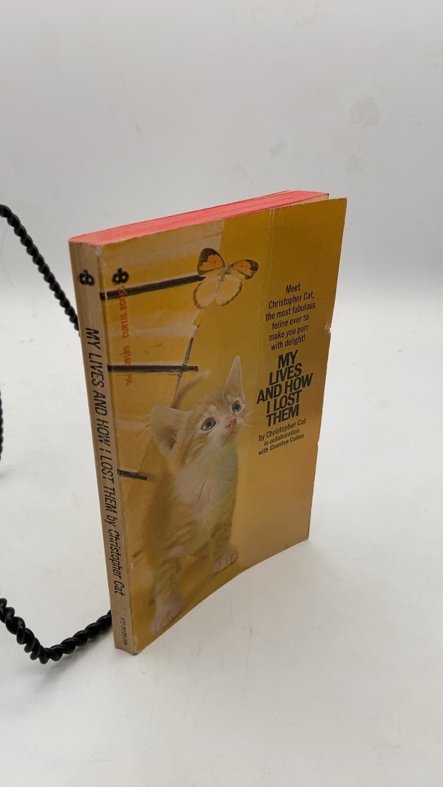 My Lives and How I Lost Them by Christopher Cat in collaboration with Countee Cullen - front cover
