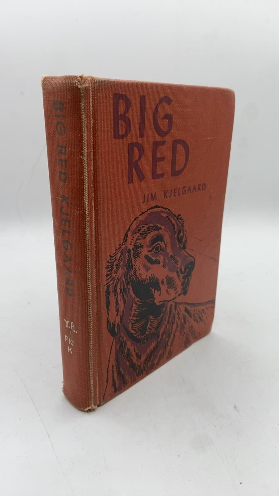 BIG RED by Jim Kjelgaard - front cover
