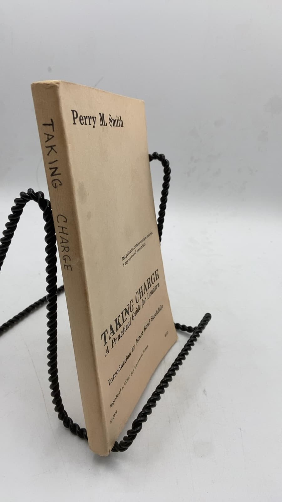 Taking Charge: A Practical Guide for Leaders by Perry M. Smith - front cover