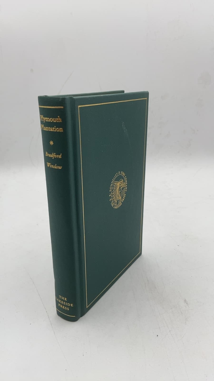Plymouth Plantation by William Bradford and Edward Winslow - front cover