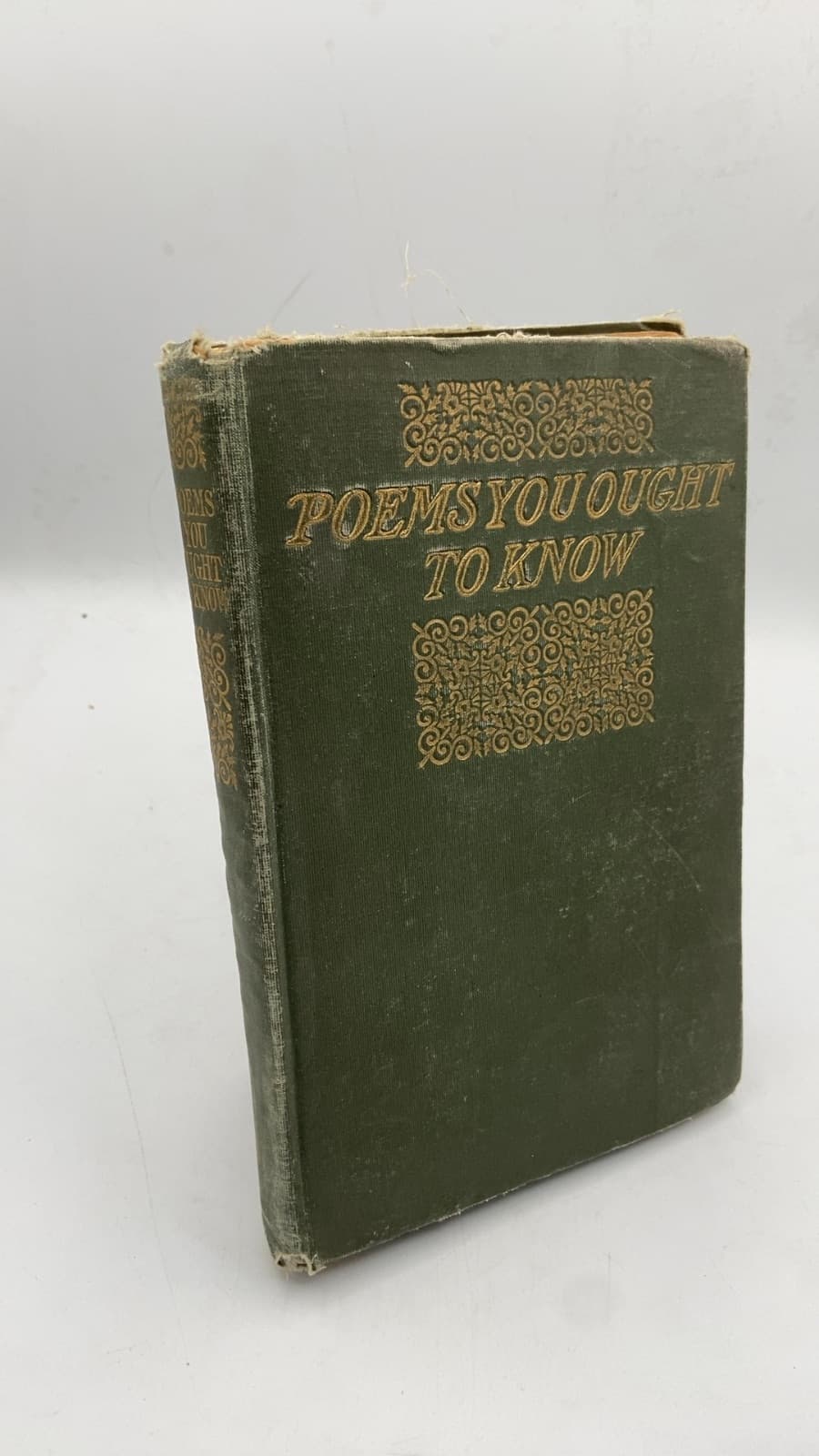 Poems You Ought to Know by Elia W. Peattie - front cover