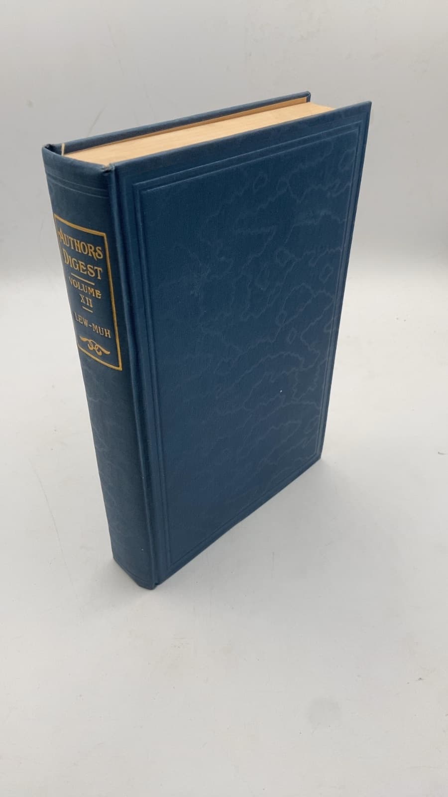 Authors Digest Volume XII - front cover