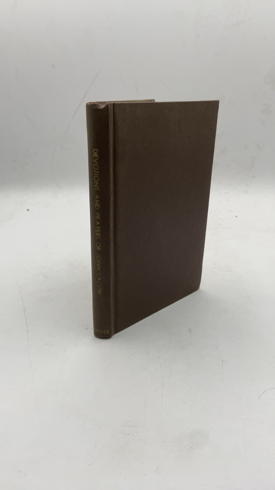 Devotions and Prayers of John Calvin by Charles E. Edwards - front cover