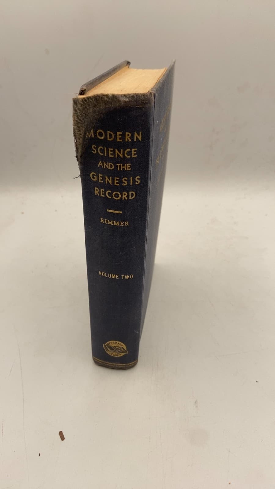 Modern Science and the Genesis Record by Harry Rimmer, D.D., Sc.D. - front cover
