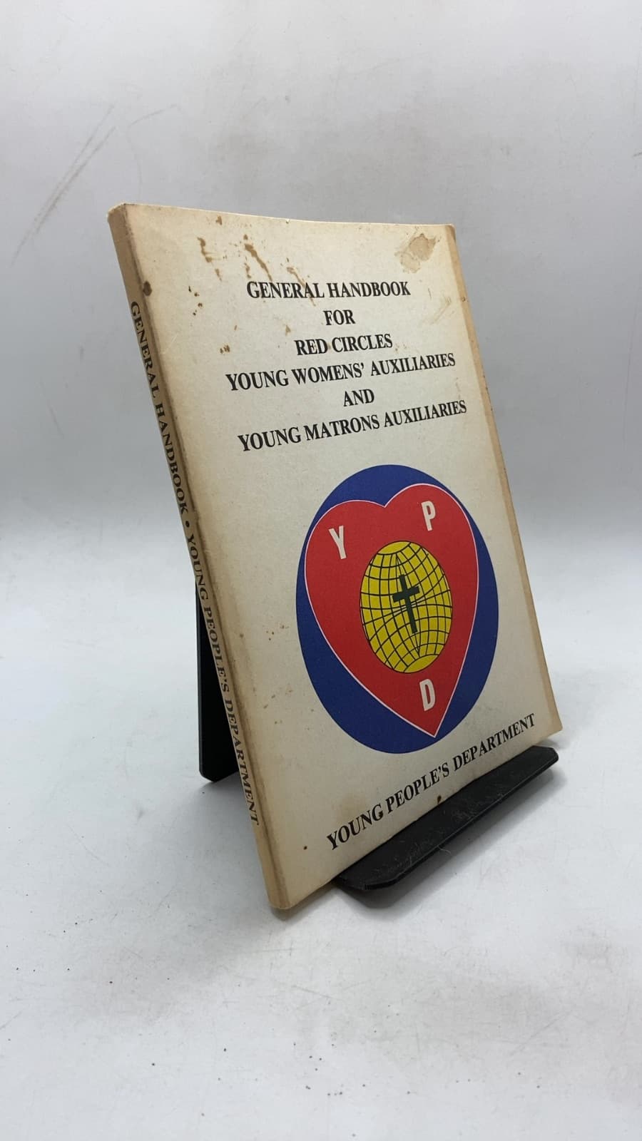 General Handbook for Red Circles Young Women's Auxiliaries and Young Matrons Auxiliaries - front cover