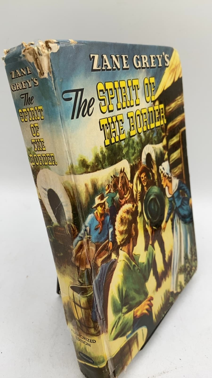 The Spirit of the Border by Zane Grey - front cover