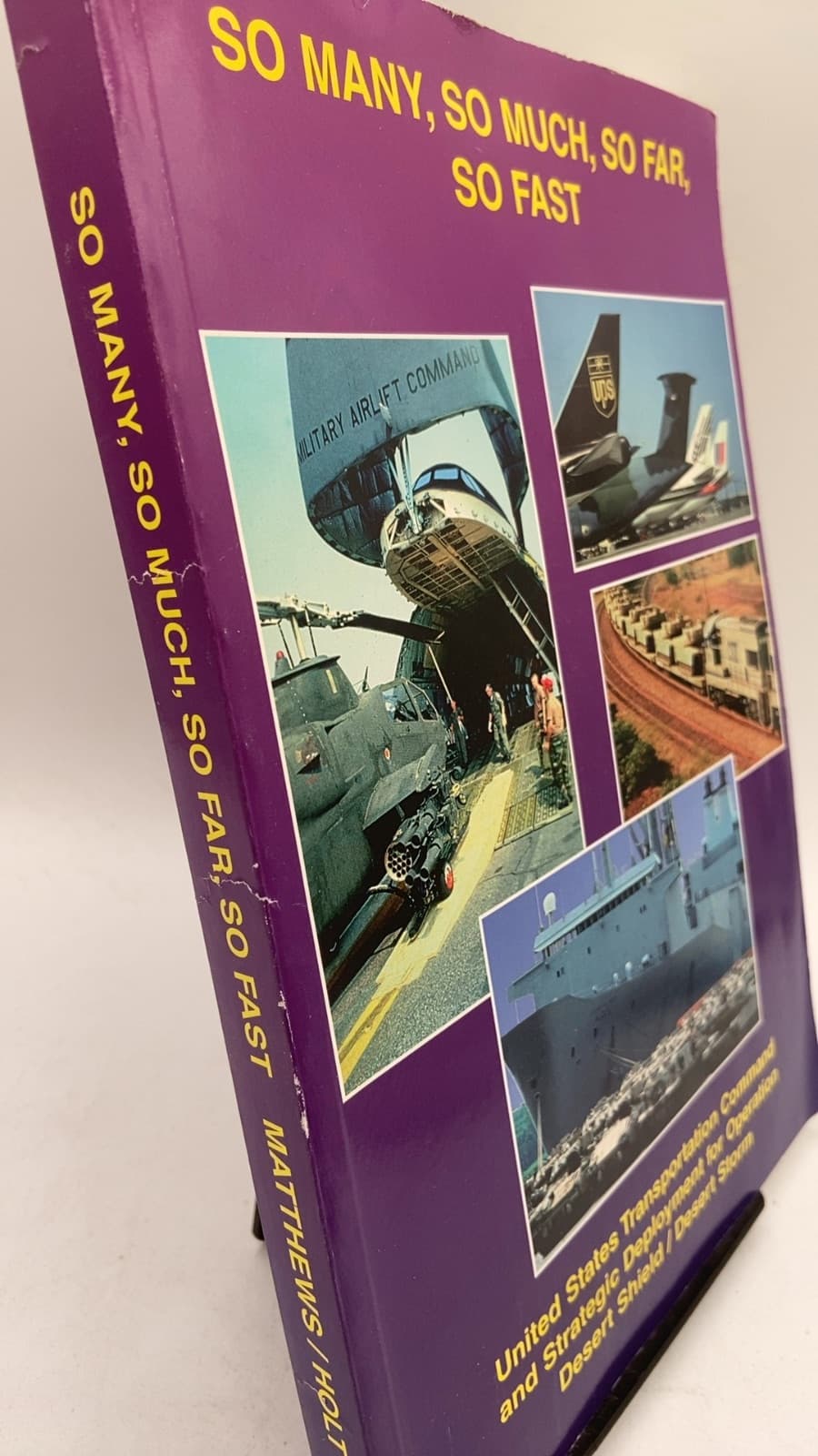 So Many, So Much, So Far, So Fast by James K. Matthews, Cora J. Holt - front cover