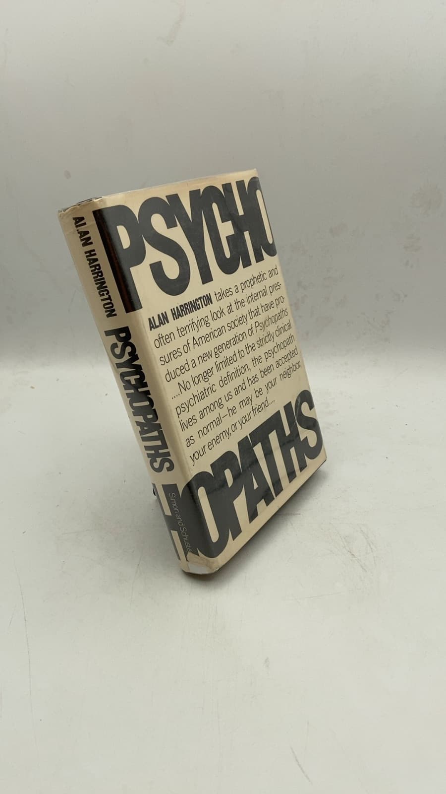Psychopaths... by Alan Harrington - front cover