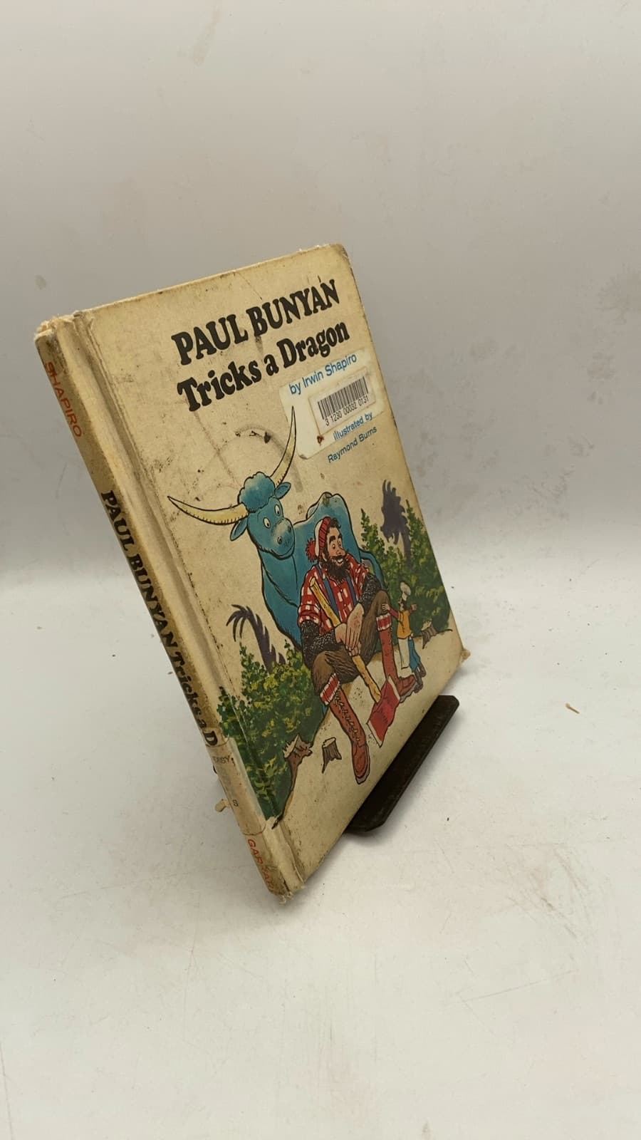 PAUL BUNYAN Tricks a Dragon by Irwin Shapiro - front cover