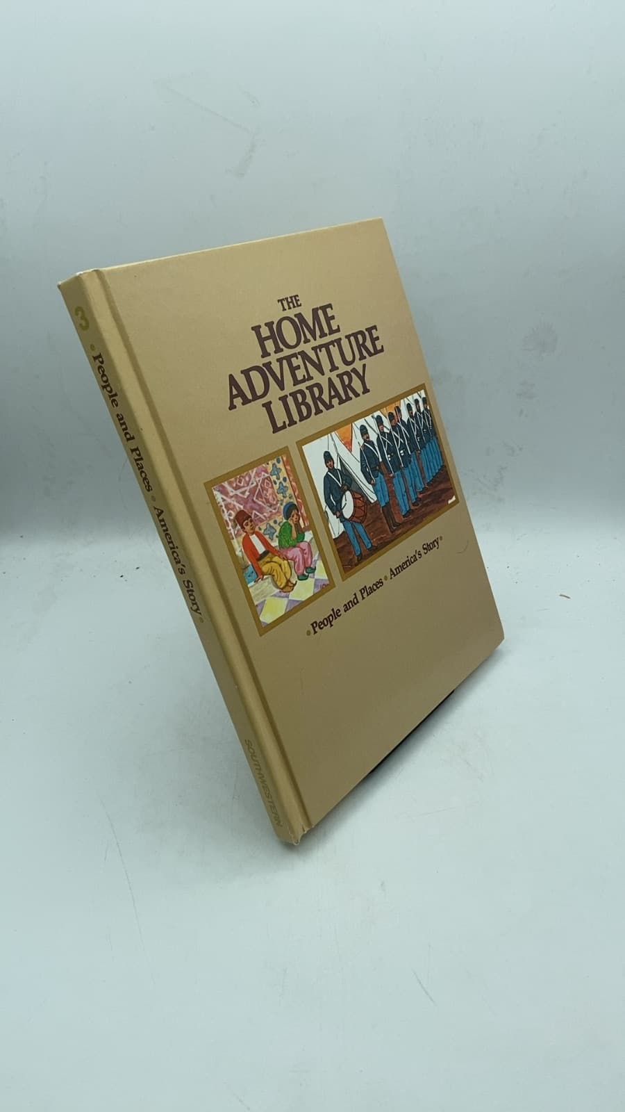 The Home Adventure Library: People and Places, America's Story by David Johnstone, Gordon G. Dupee, Paul Neimark - front cover