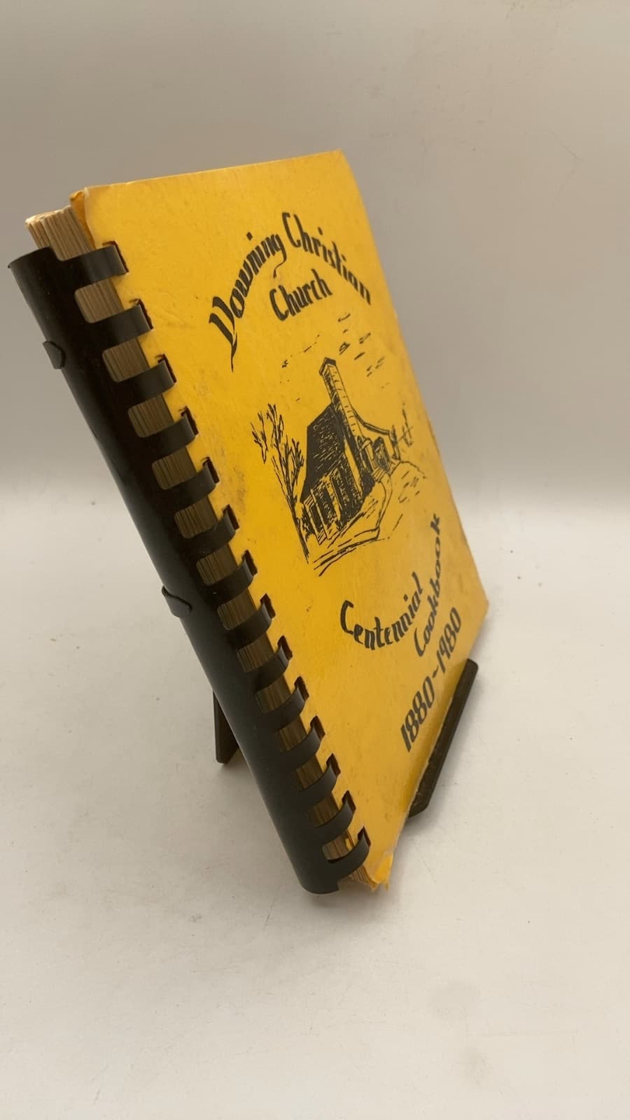 Downing Christian Church Centennial Cookbook 1880-1980 - front cover